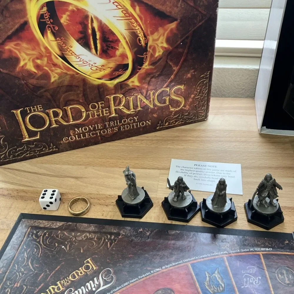 Trivial Pursuit Lord of the Rings Movie Collector’s Edition 100% Complete